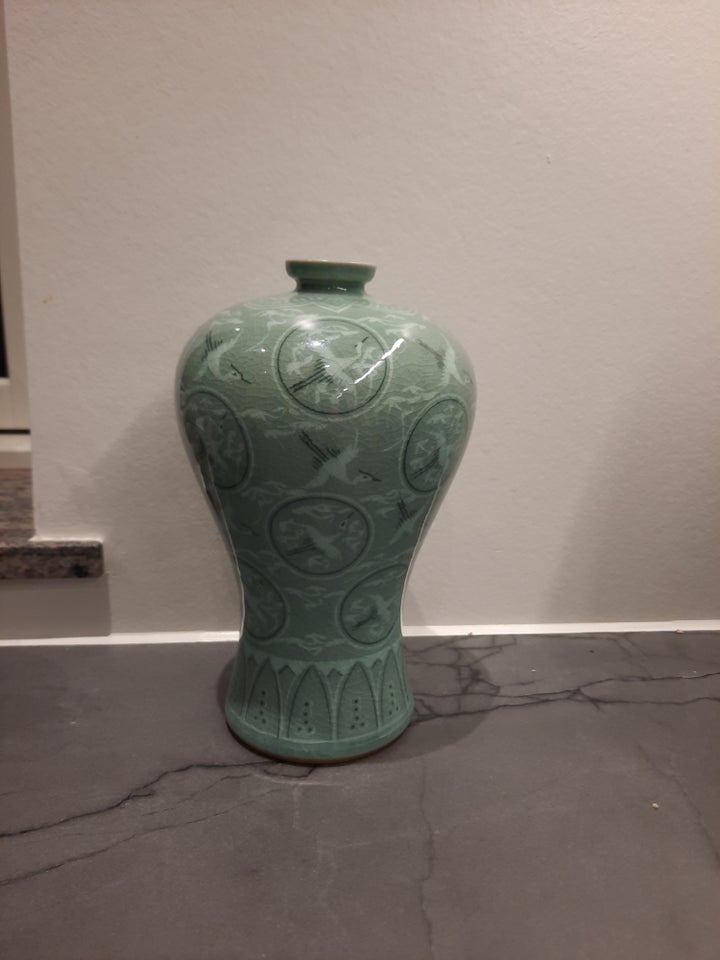 Porcelæn Vase Celadon