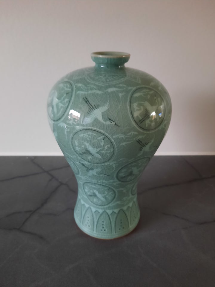 Porcelæn Vase Celadon