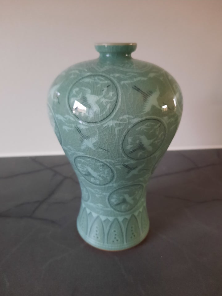 Porcelæn Vase Celadon