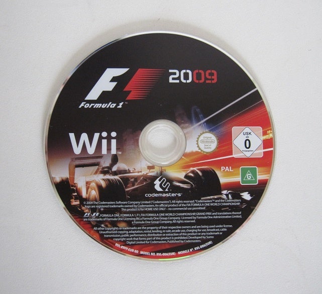 Formula 1 - 2009 Nintendo Wii