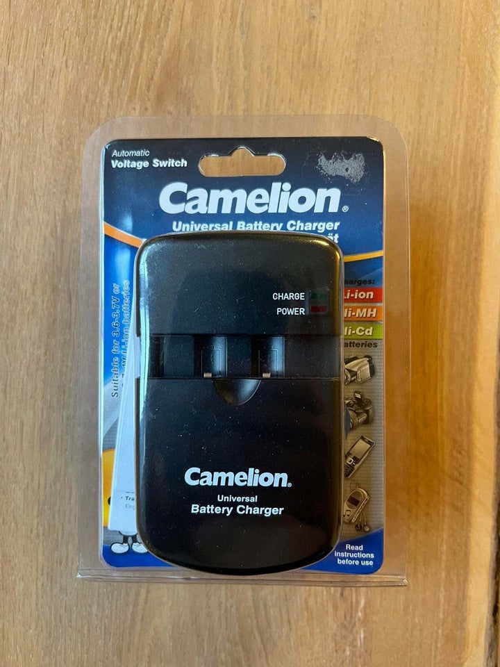 Batterioplader Camelion