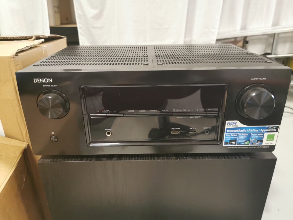 Denon, AVR-X2000, 7.1 kanaler