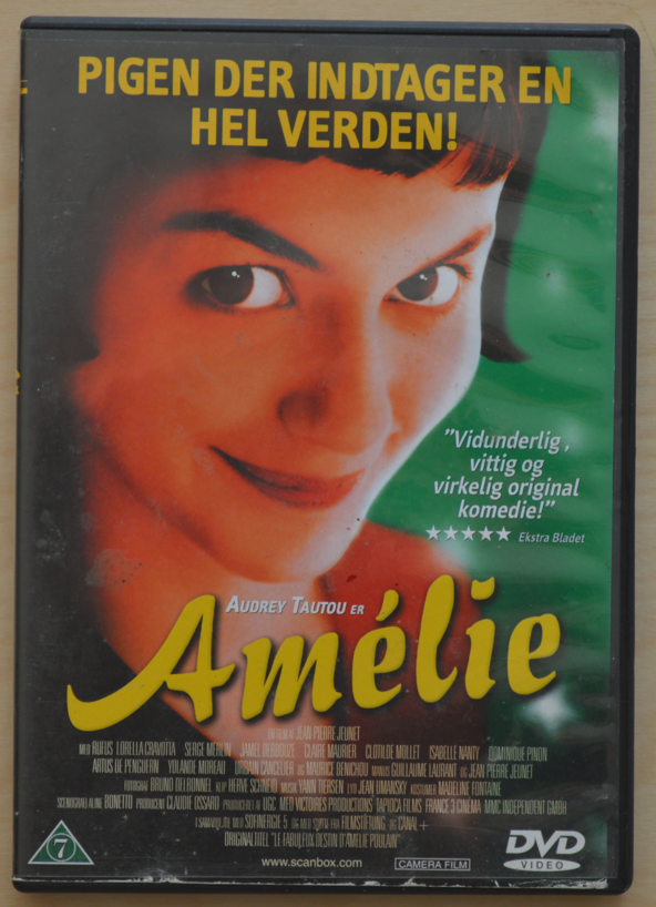 Amélie, DVD, drama