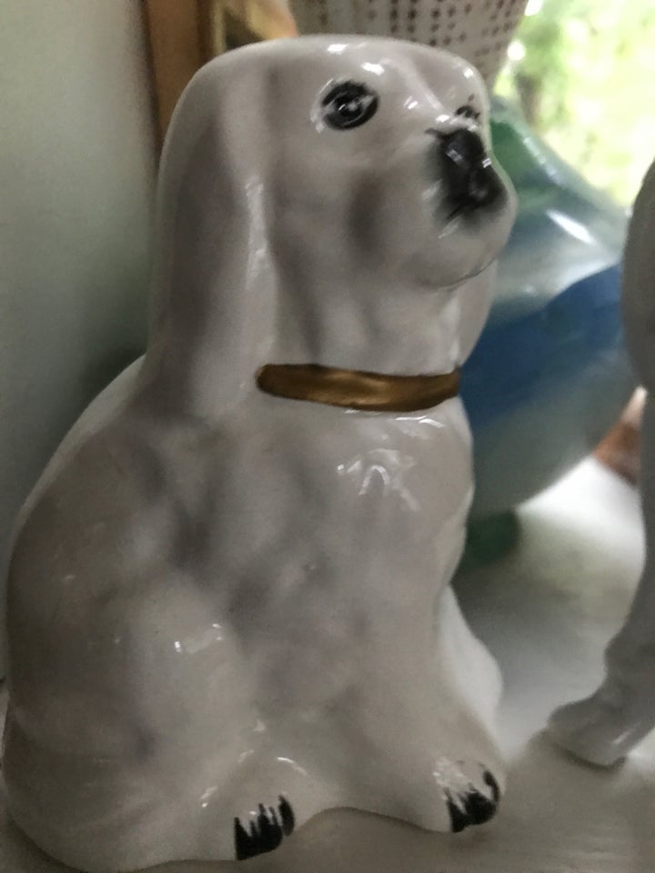 Porcelæn Hunde Ved ikke