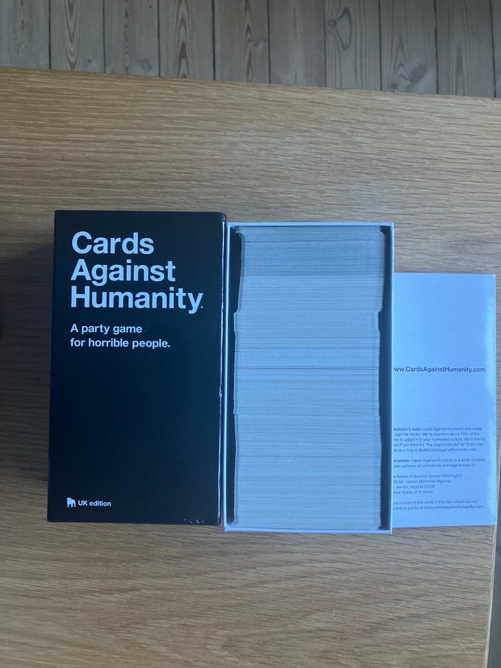 Spil, Kortspil cards against