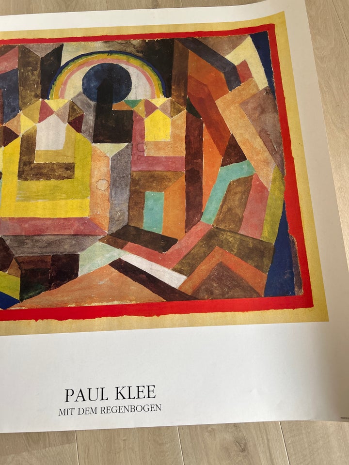 Plakat Paul Klee motiv: Mit Dem