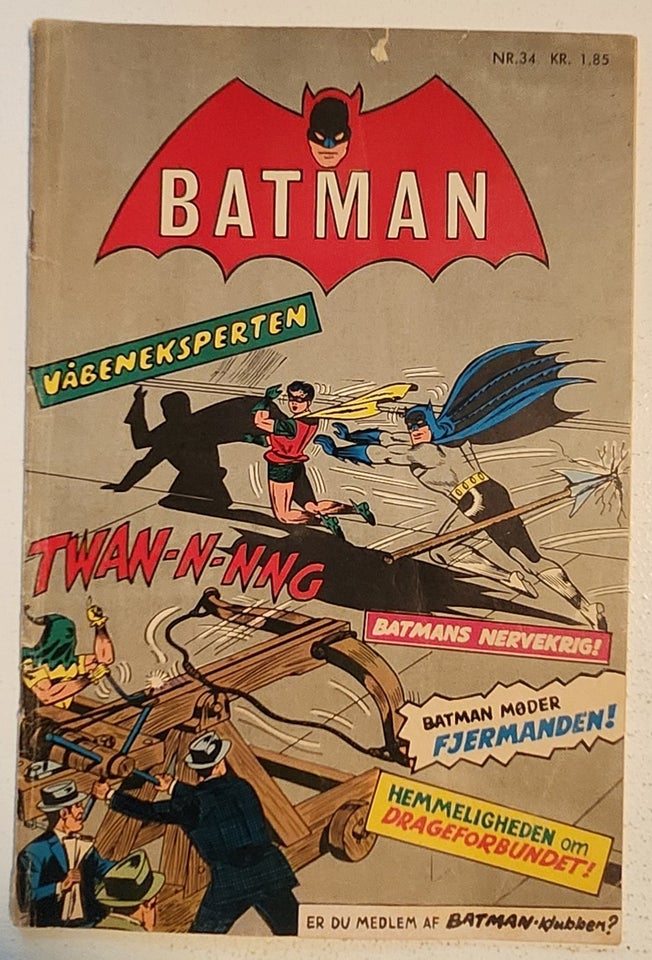 Batman nr. 34, Tegneserie