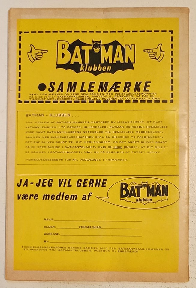 Batman nr. 34, Tegneserie