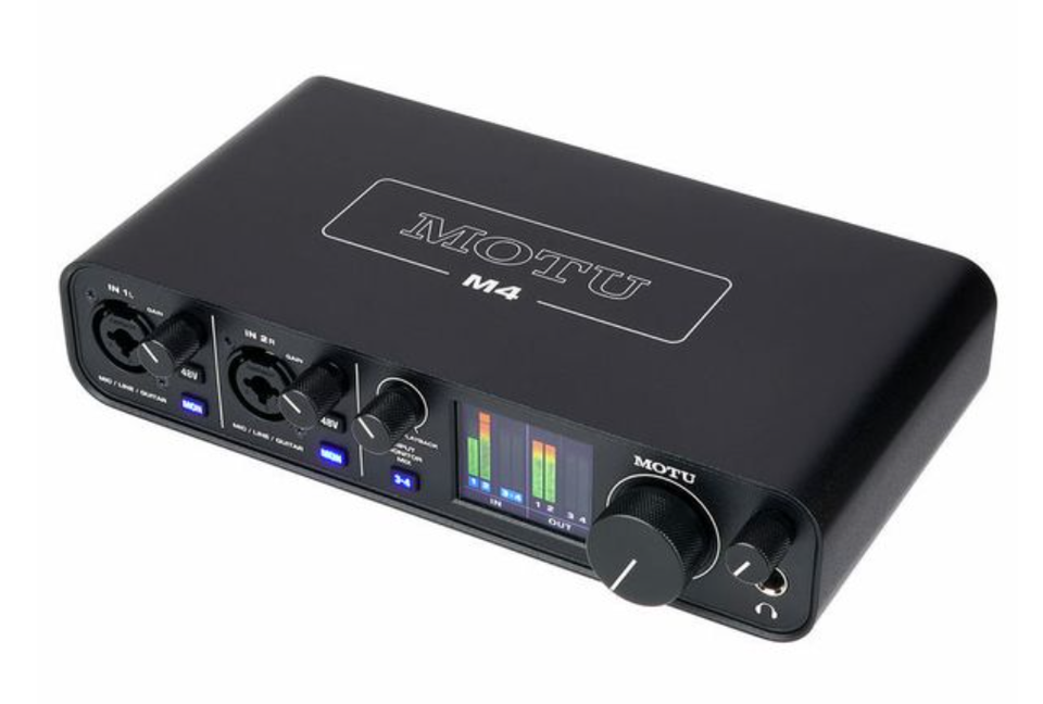 Audio Interface, USB, Motu M4