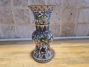 Cloisonne Kina motiv: Vase