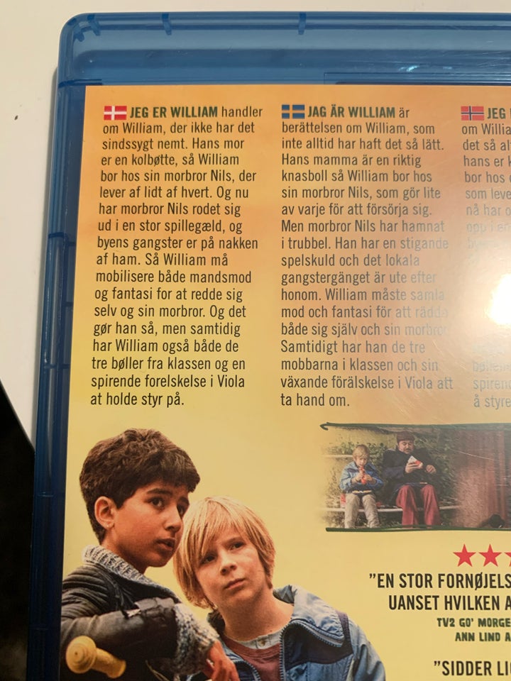 Jeg er William, Blu-ray,