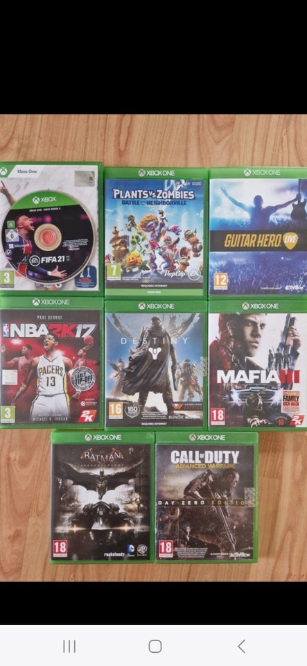 DESTINY, NBA,MAFIA, CALL OF DUTY