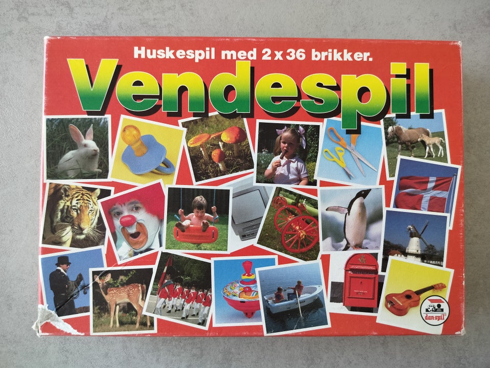 Vendespil børne- og familiespil