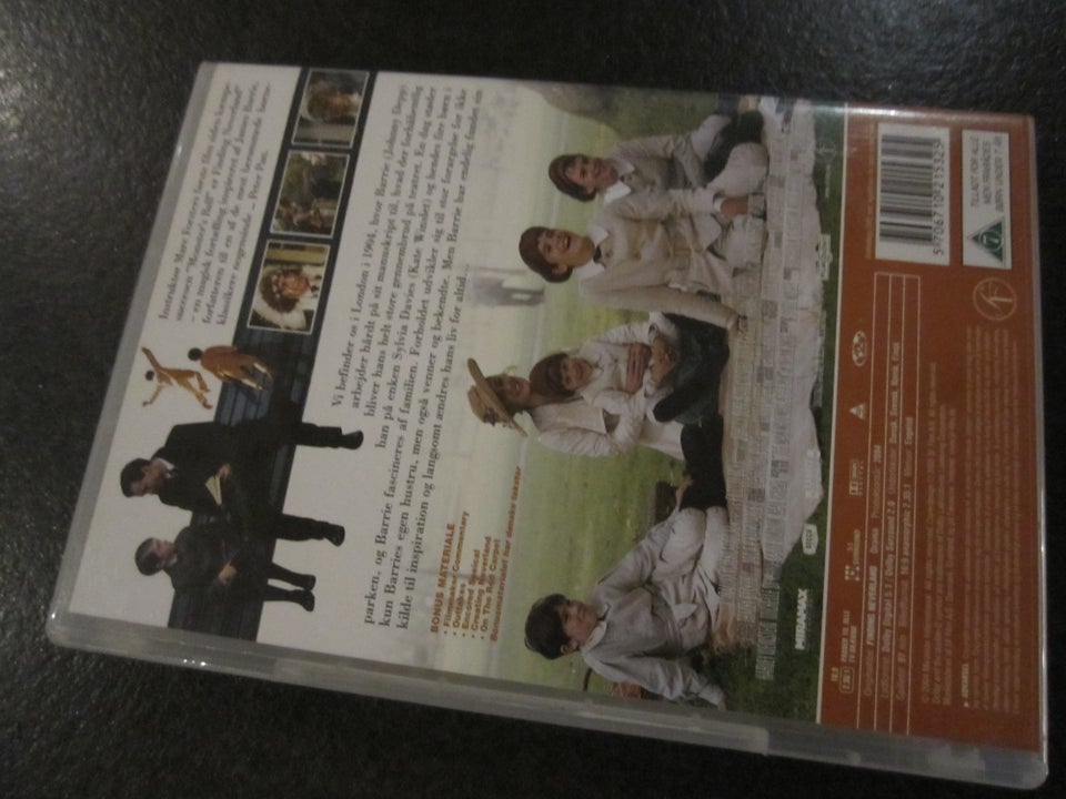 Finding neverland, DVD, drama