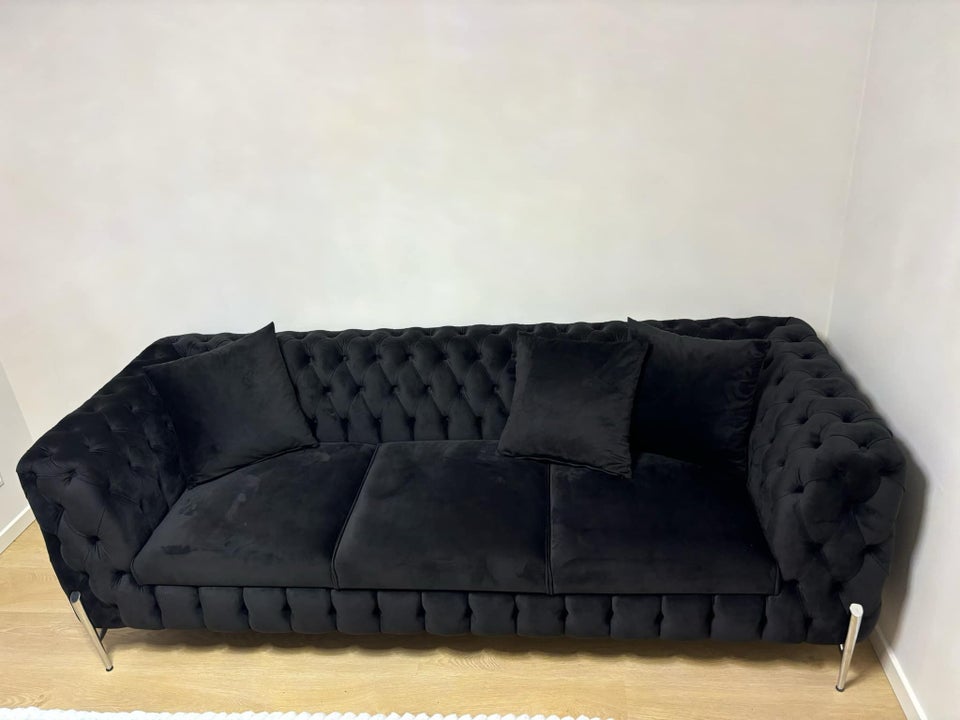 Sofa, velour, 3 pers.