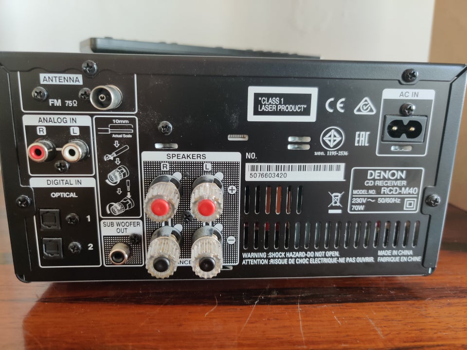 Minianlæg  Denon RCD-M40