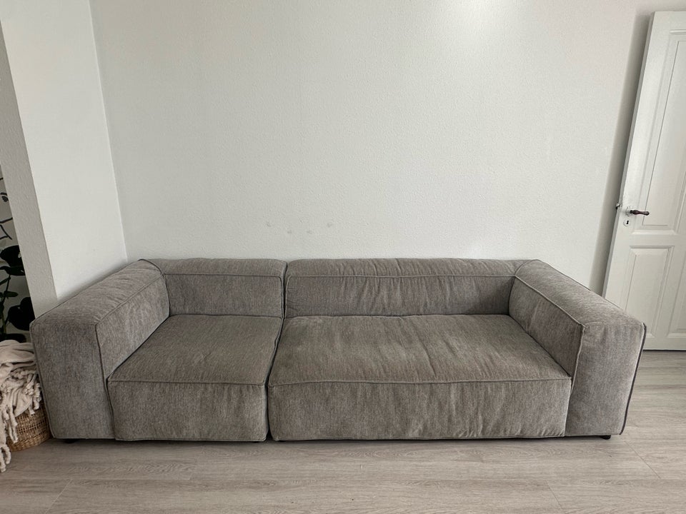 Sofa, polyester, 4 pers.