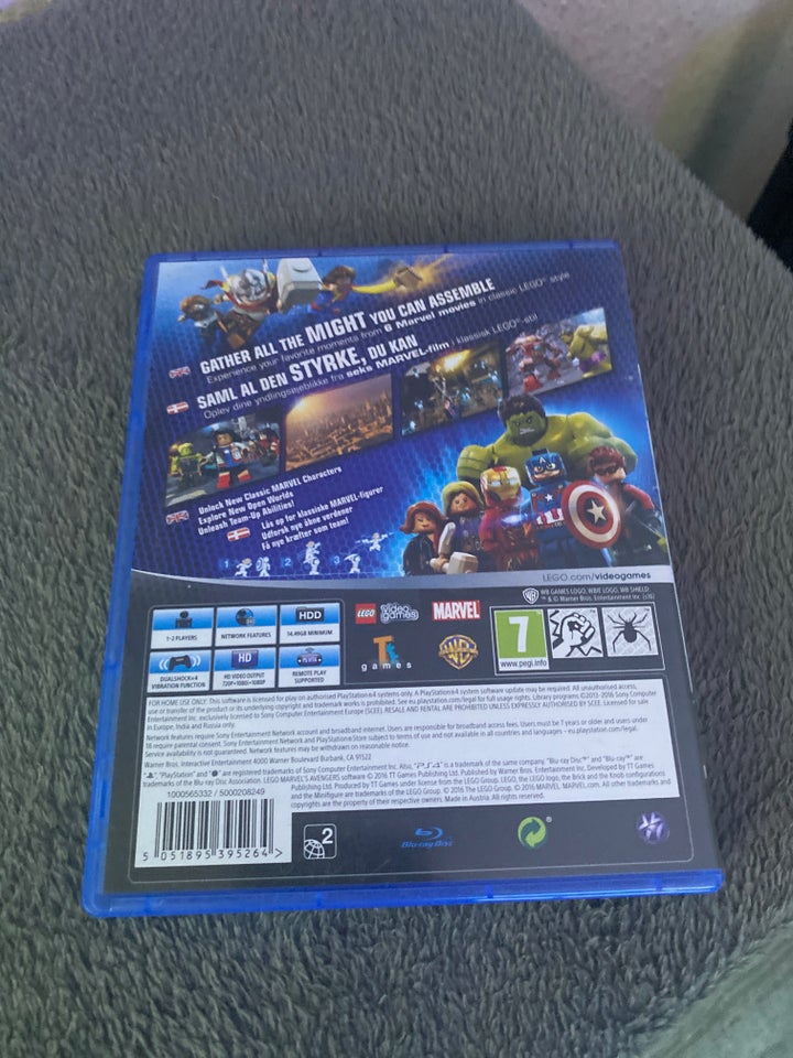 Lego Marvel ps4 spil, PS4,