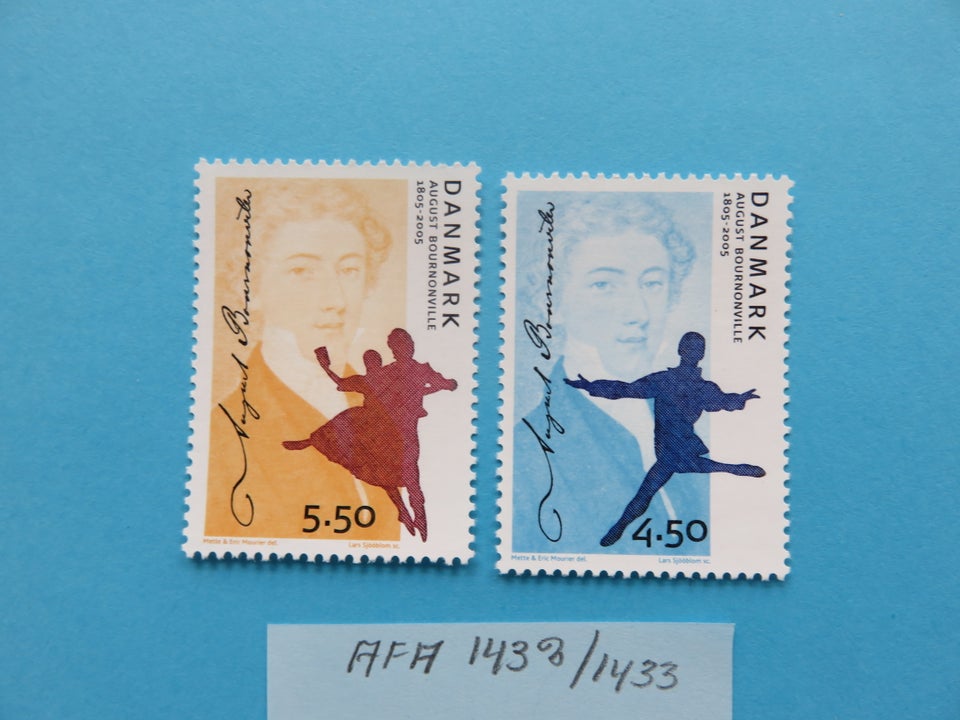 Danmark, postfrisk, AFA 1432/1433