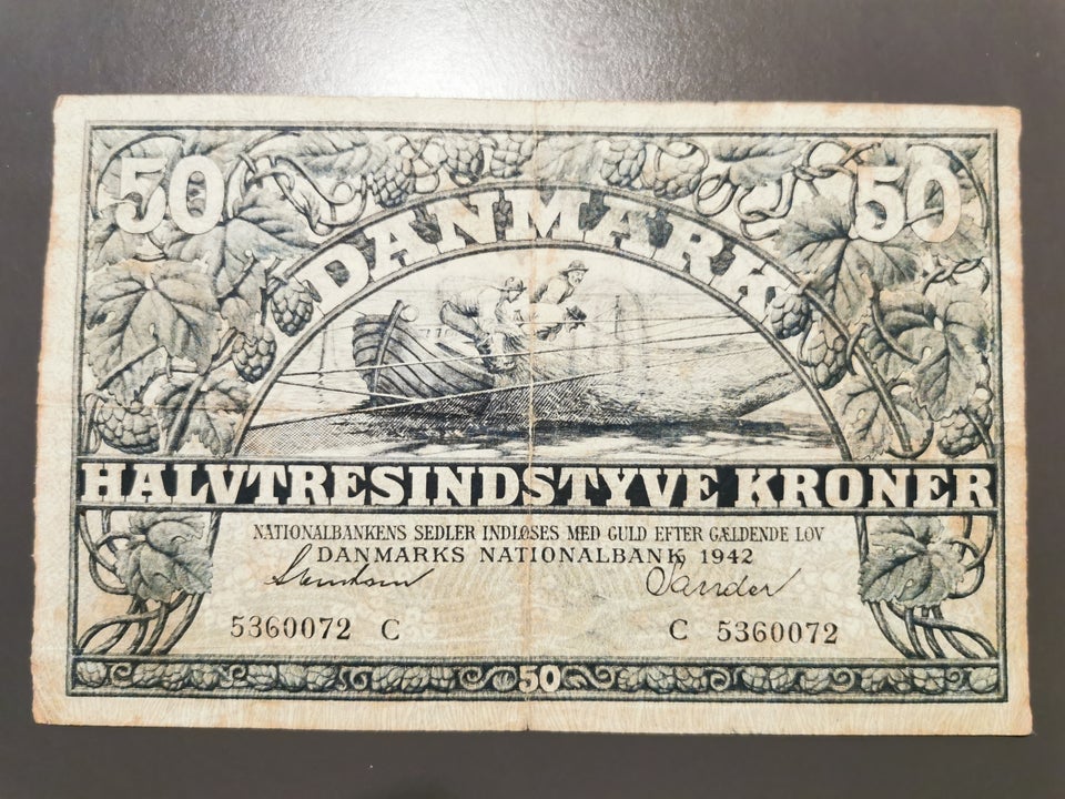 Danmark, sedler, 50 kr