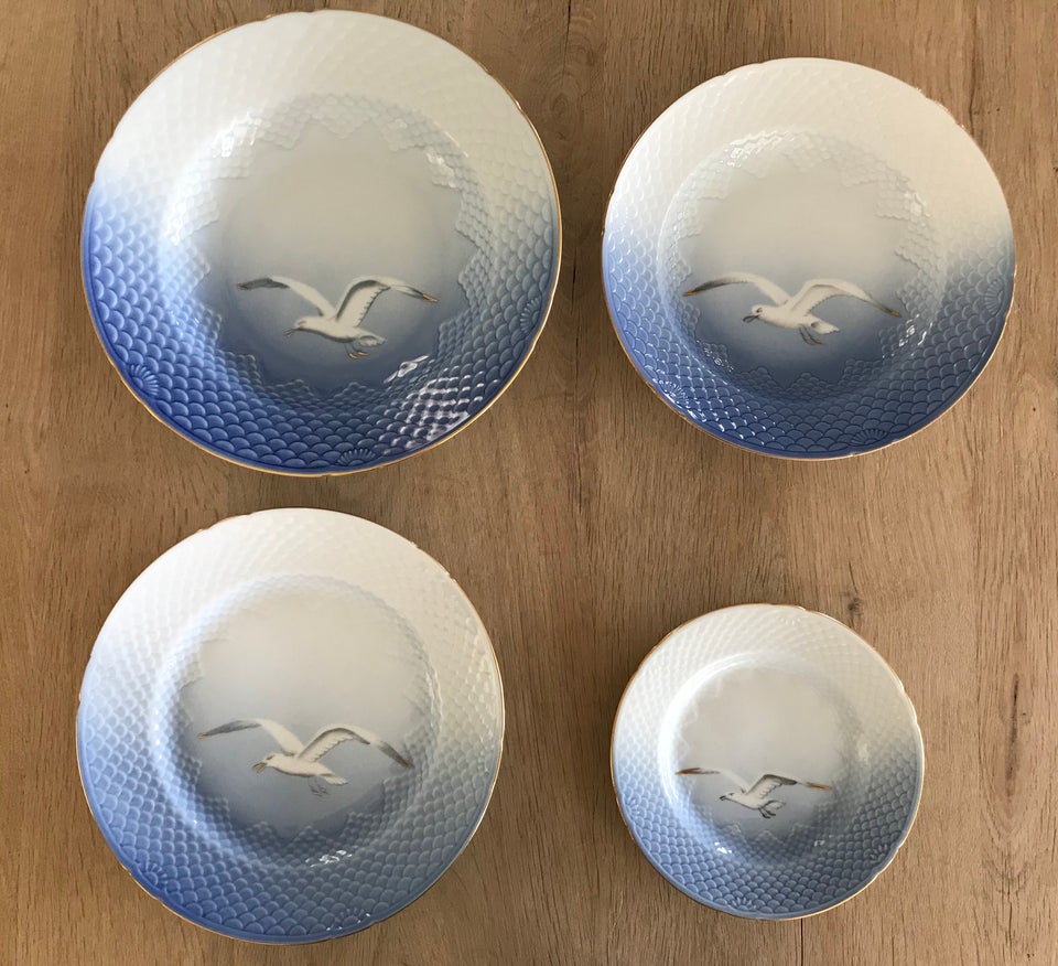 Porcelæn, Tallerkner, Bing 