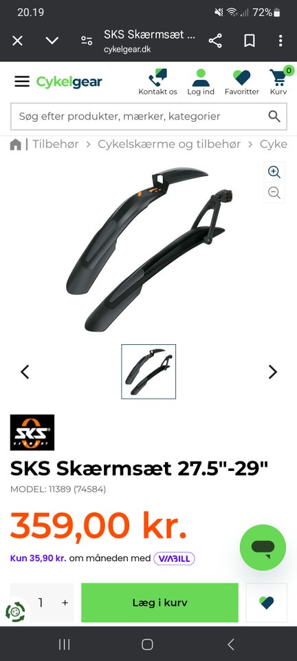 Skærme, Sks Shock/Xblade