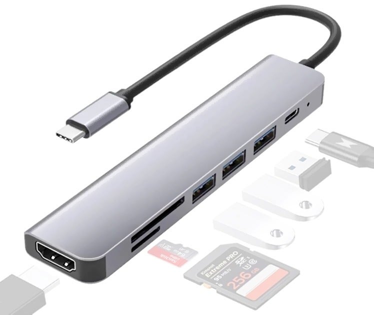 Adapter 7 i 1 USB-C Multiport