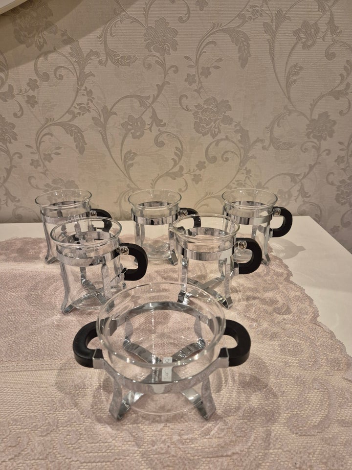 4x Kaffeglas+ sukker og