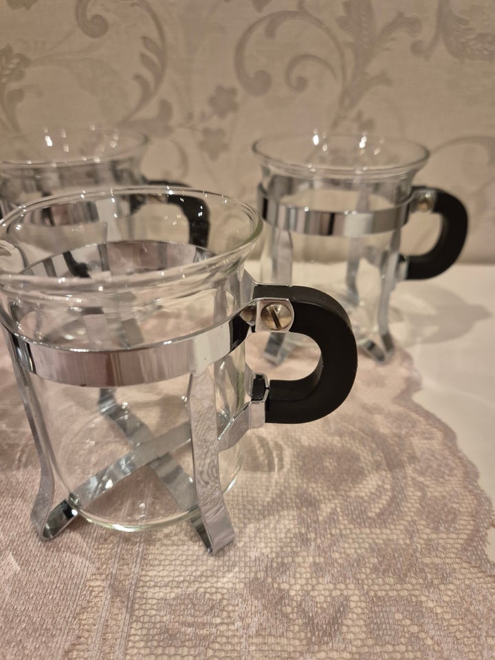 4x Kaffeglas+ sukker og