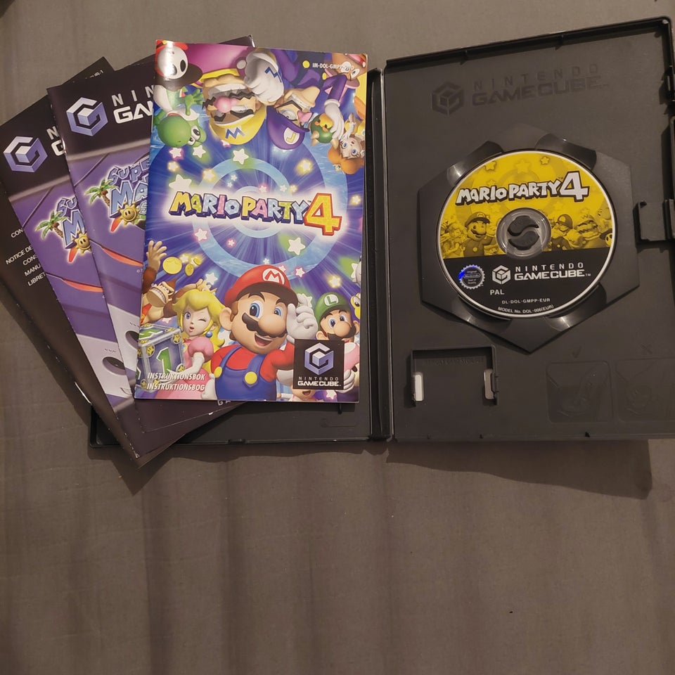 Mario party 4, Gamecube, action