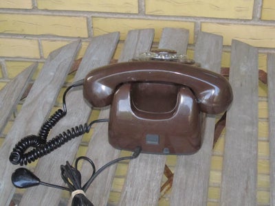 Fed gammel retro fastnet telefon