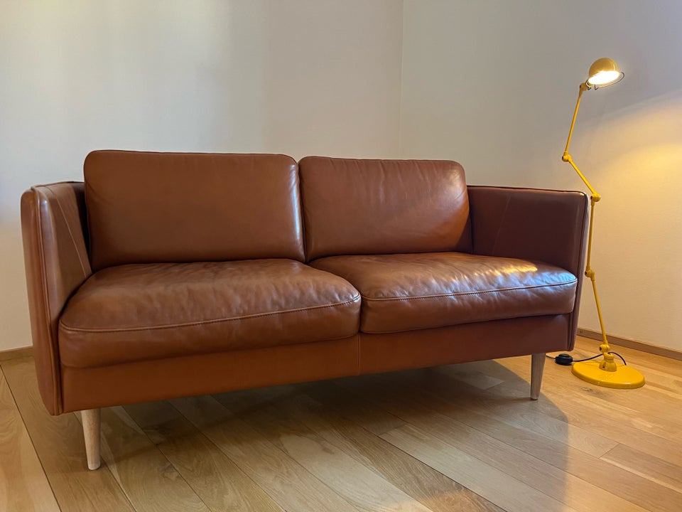 Sofa læder 2 pers