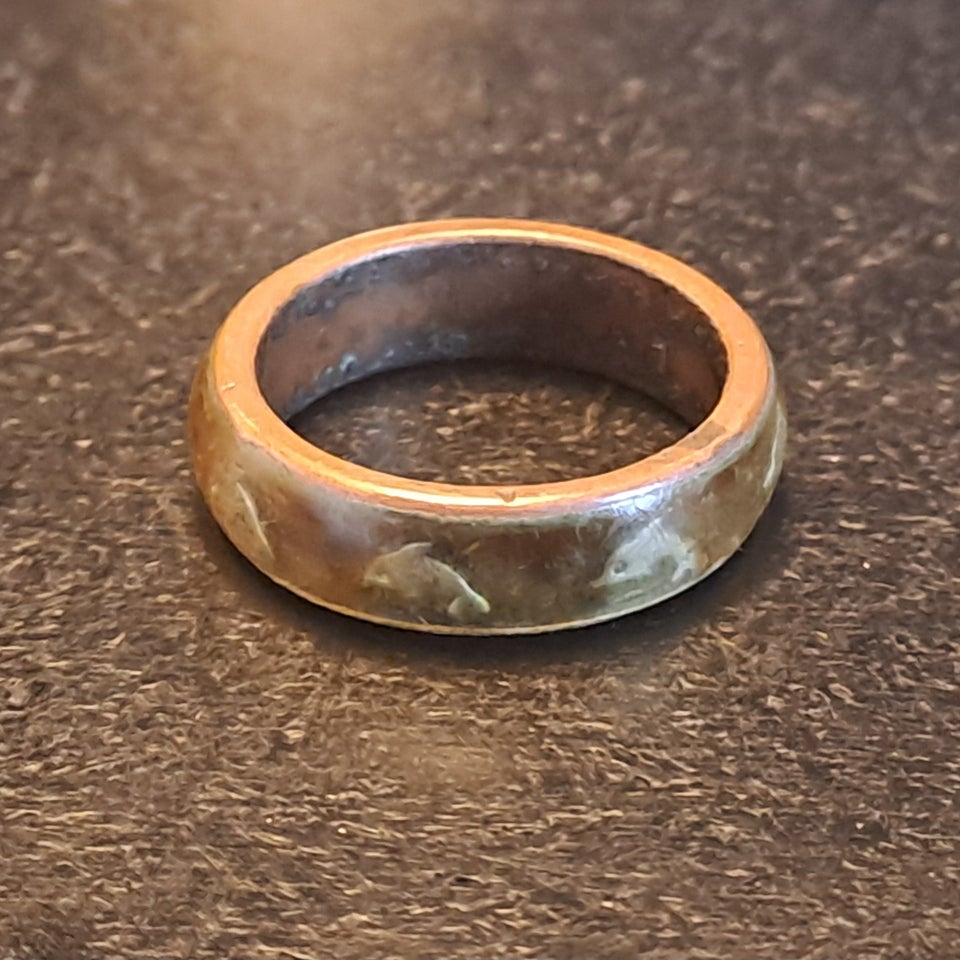 Fingerring bronze Vintage