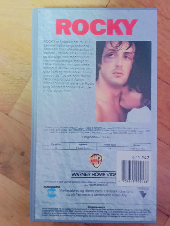 Drama, Rocky VHS