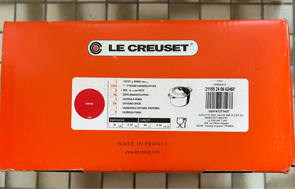 Gryde, Le Creuset