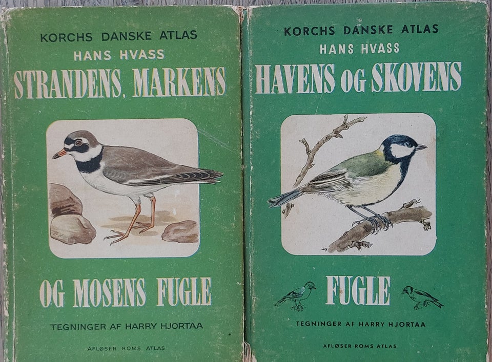 Fuglebøger, Hans Hvass, emne: