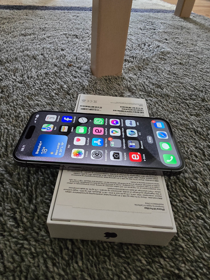 iPhone 14 Pro Max 128 GB aluminium