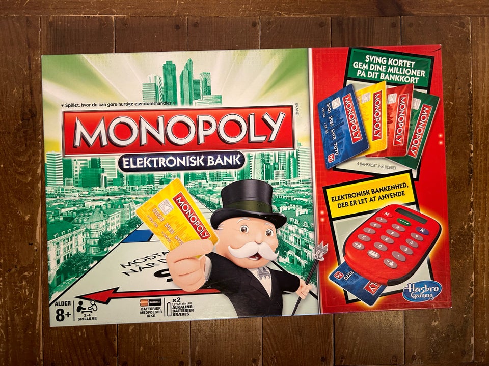 Monopoly elektronisk bank,