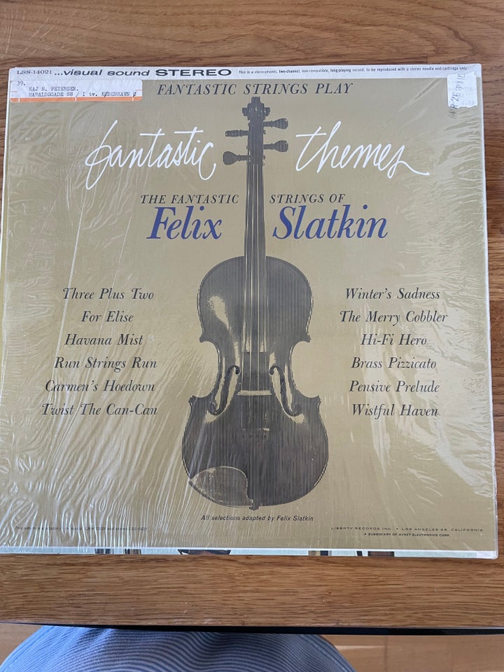 LP, Felix Slatkin ( 1. Press),