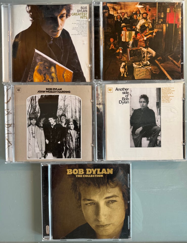 Bob Dylan: 5 forskellige, i alt,