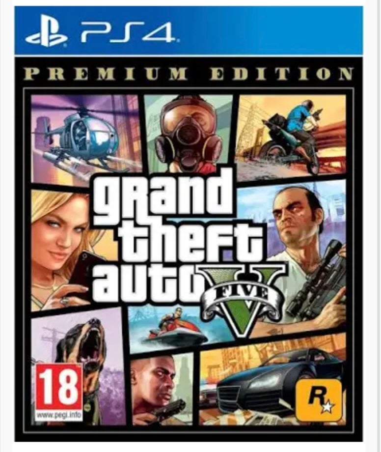 Grand theft auto 5, PS4