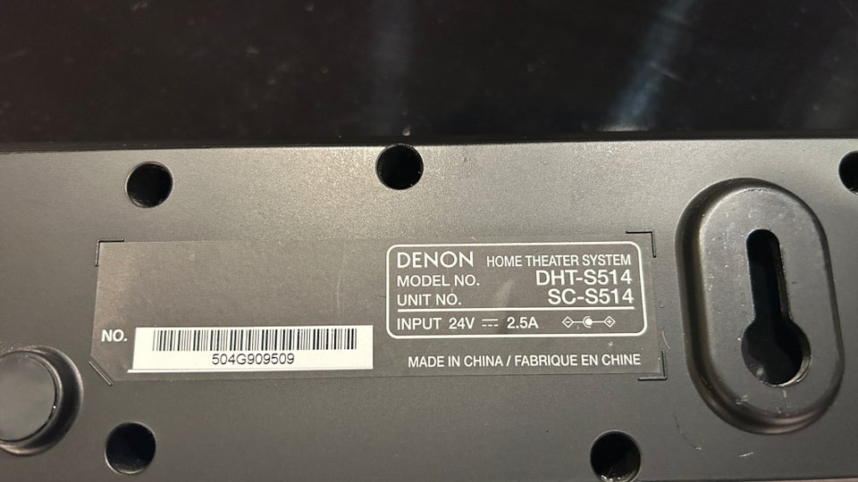 Højttaler, Denon, DHT-S514