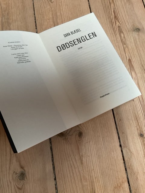 DØDSENGLEN, SARA BLÆDEL, genre: