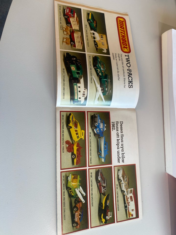 Modelbil, Matchbox katalog