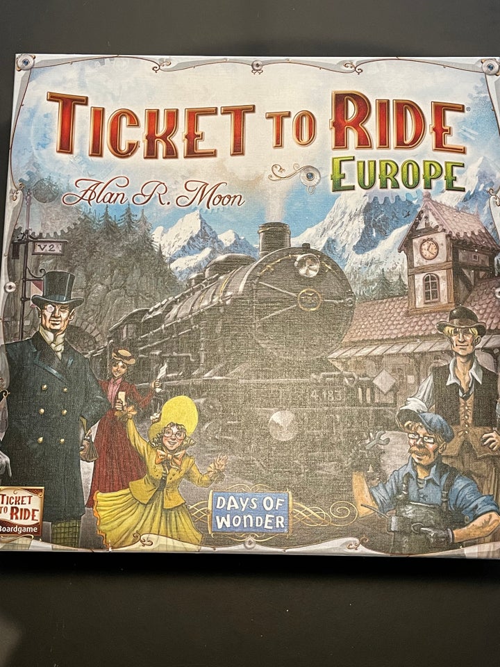 Rocket to ride Europe, brætspil