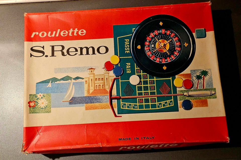 Roulette S. Remo, brætspil