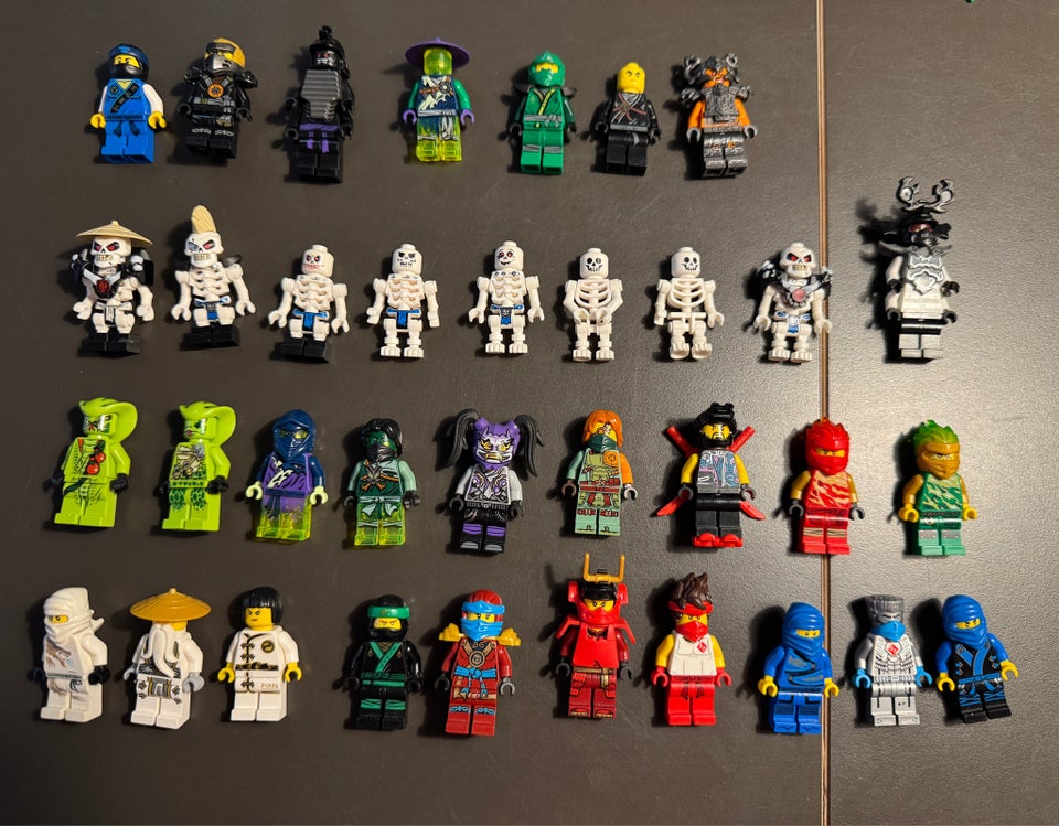 Lego Ninjago, Minifugurer