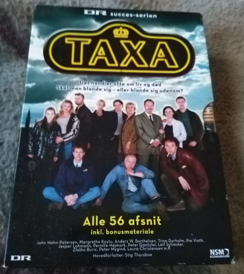 Taxa, DVD, TV-serier