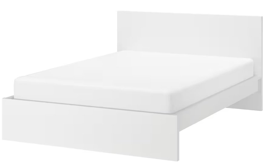 Sengeramme, IKEA MALM, b: 140 l: 200