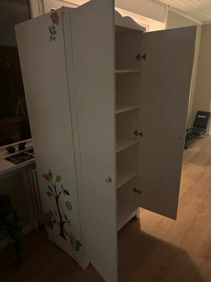 Garderobeskab, Ikea, b: 75 d: 50 h: